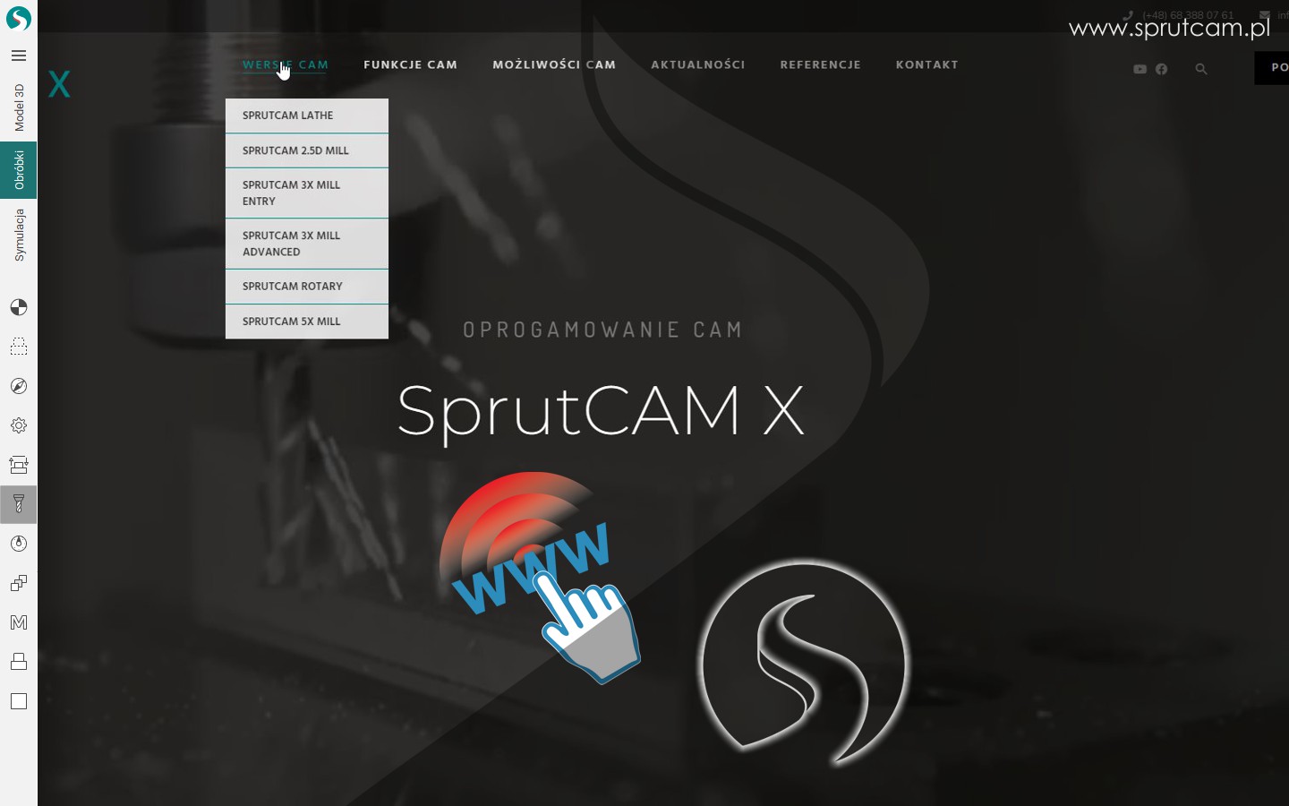 Nowa strona SprutCAM.pl